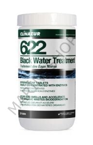 Clin Azur -622- Pis su tankları için tablet 24 adet