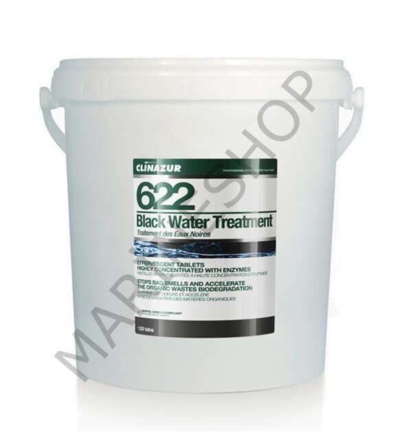 Clin Azur -622- Pis Su Tankları İçin Tablet 120 Adet