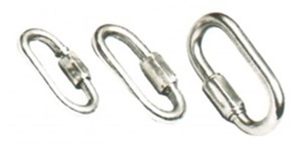 Oval Krom Karabina 12mm