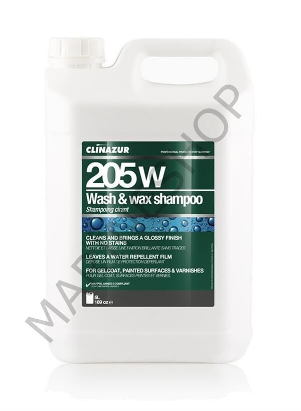 Clin Azur -205WW- Yıkama ve Koruma Şampuanı 5 Litre