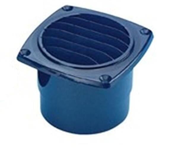 Plastik havalandırma siyah 76mm