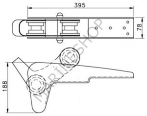 Baş makarası, 78x395mm