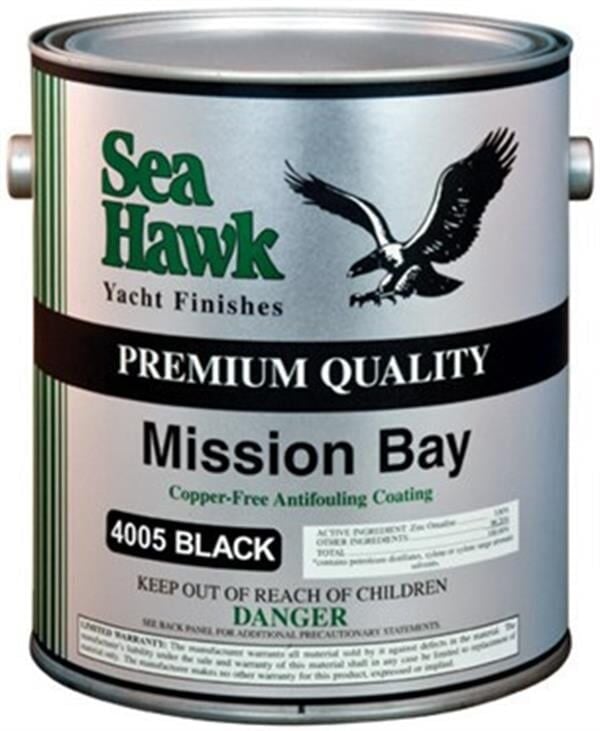 SeaHawk Mission Bay Yumuşak Zehirli Boya 3.78 L Beyaz