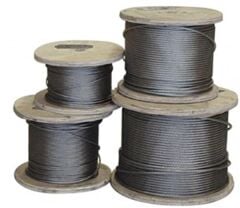 AISI 316 paslanmaz çelik halat 2MM