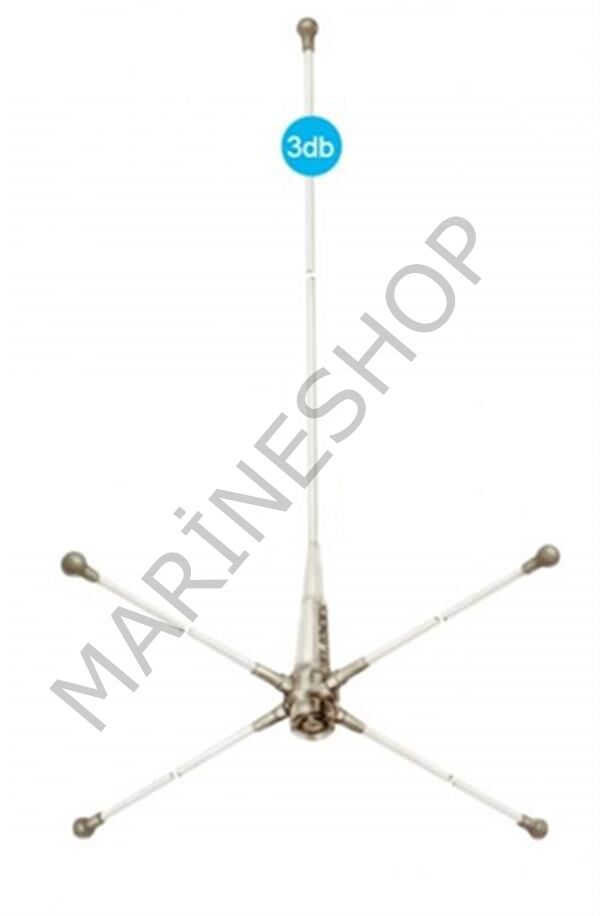 Glomex RA108 Pro Marine VHF anteni 3dB