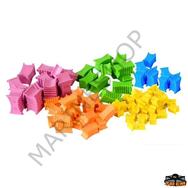 Trem Zincir İşaretleme Kiti. Turuncu 6mm