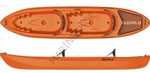 SEAFLO ÇİFT KİŞİLİK KANO KIRMIZI