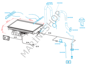 Wallas 85DT Diesel İki Gözlü Ocak