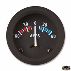 TREM ECO LINE AMPERMETRE.12V.SİYAH.60-60AMP