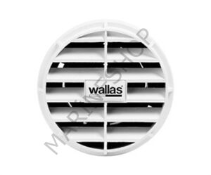 WALLAS 3411 KABİN ÇIKIŞ MENFEZİ Ø75MM, BEYAZ