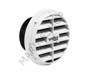WALLAS 3411 KABİN ÇIKIŞ MENFEZİ Ø75MM, BEYAZ