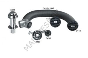 3411, 30 D VE 40 D serisi için dağıtım hortumu, Ø 75 mm