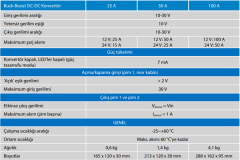 BUCK BOOST DC/DC CONVERTER 12V/24V-25A