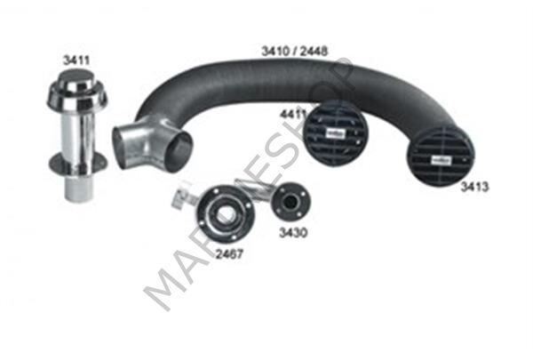 4411, 40 D modeli için hava emiş ızgarası