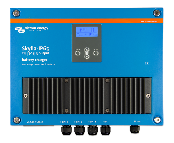 SKYLLA IP65 CHARGER 12V/70A(3) 120/240V