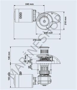 Maxwell RC- 8 600W 12V 6 mm Dik Irgat