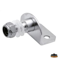 Amortisör montaj braketi l tip paslanmaz çelik