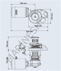 Maxwell RC- 8 1000W 24V 8 mm Dik Irgat