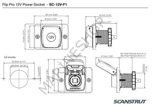 Flip Pro SC-12V-F1 Soket 12V