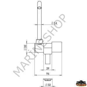 Musluk TEKLİ KROMAJ