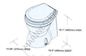 TMC Elektrikli Lüks Tuvalet 12V