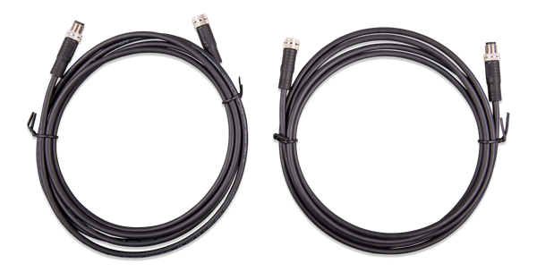 MALE TO FEMALE 3 POLE CABLE 2M (BAG OF 2) (M8