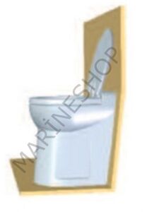 Artic Cut 24V Beyaz Taş Taharet Musluklu Tuvalet