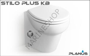 Stilo Plus 12V Beyaz Taş Taharet Kitli Tuvalet