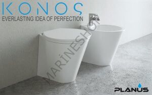 Konos 12V Beyaz Taş Tuvalet