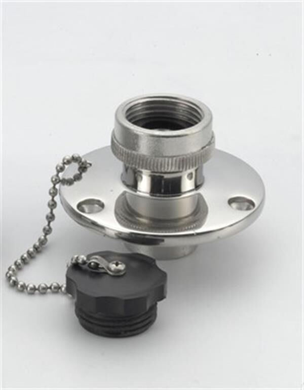 SU GİRİŞİ, AISI 316 PASLANMAZ ÇELİK 1/2'' - Ø70mm