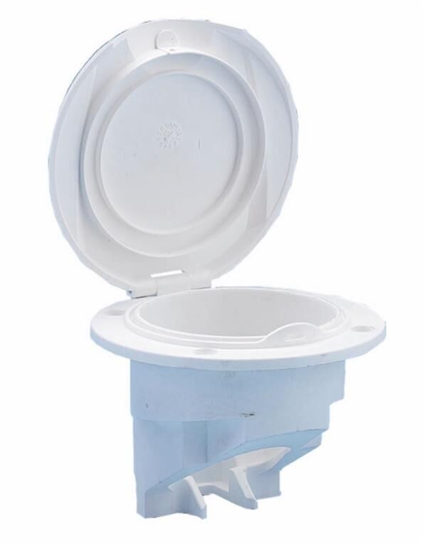 Trem duş yuvası, kapaklı