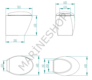 Vision Krem Tuvalet 12V