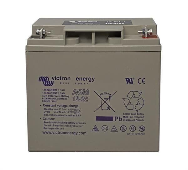 VICTRON ENERGY AGM (DEEP CYCLE) AKÜ 12V 22Ah