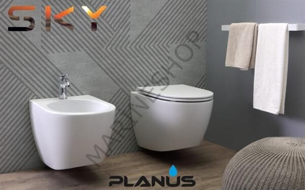 Sky 24V Krem Taş Tuvalet