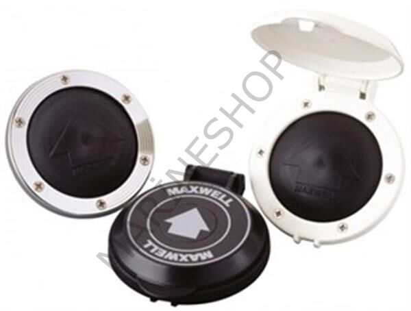 Maxwell Kapaklı Güverte Ayak Şalteri Siyah