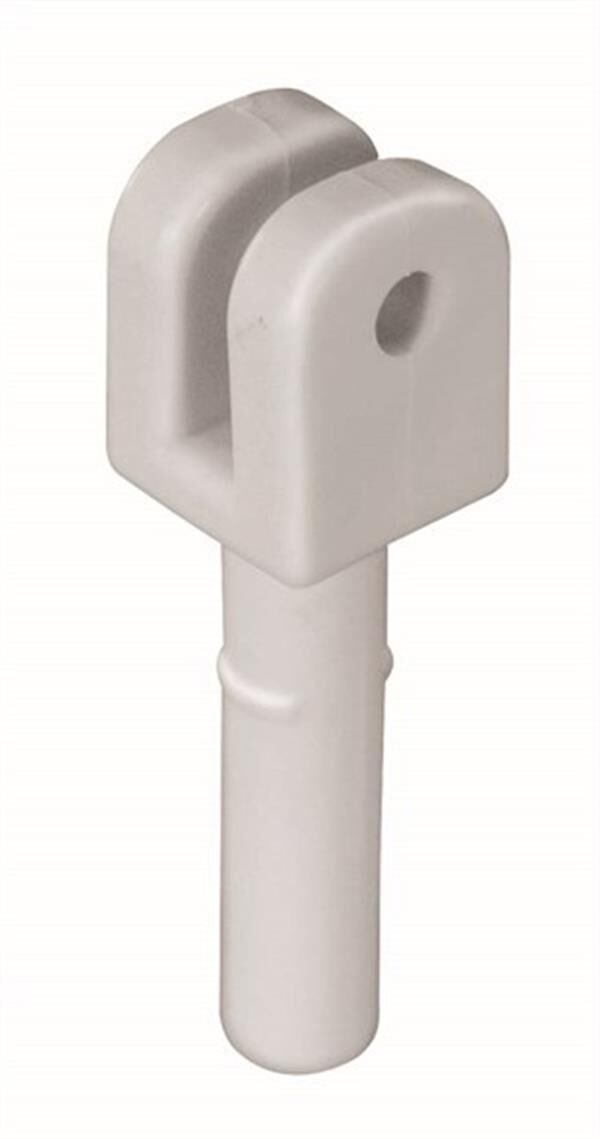 Plastik Tente Montaj Ayağı-Beyaz