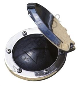 Maxwell Güverte Ayak Şalteri - Paslanmaz Çelik Kapaklı