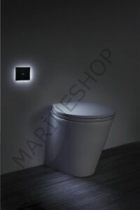 Planus Siyah Full Glass Touch Panel 2 Butonlu