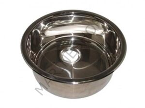 Yuvarlak Paslanmaz Çelik eviye