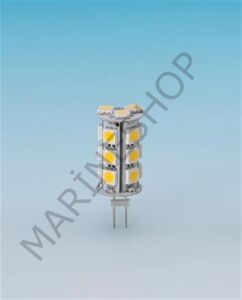 LED AMPUL. 18 LEDLİ. 12/24V. G4 İĞNE BACAK