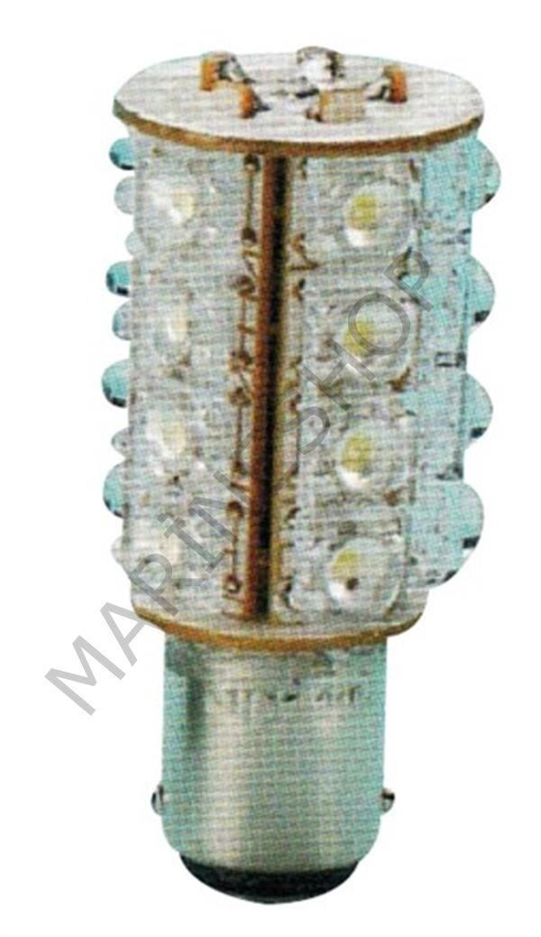 Led ampul 20 ledli 12v/130a 1.6w düz tip