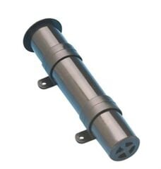 Kamış yuvas, yandan montaj, plastik siyah