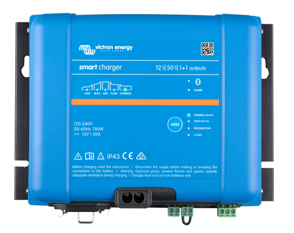 SMART IP43 CHARGER 12V/50A(1+1) 120/240V