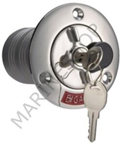 Paslanmaz Çelik Kilitli Mazot Dolum ağzı 38mm