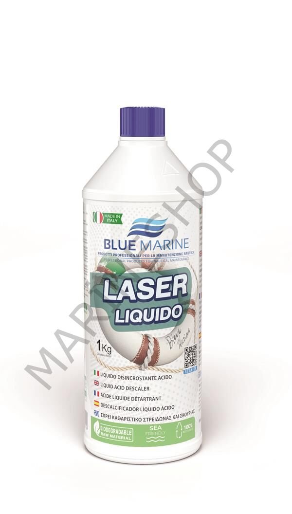 Blue Marine Laser Liquido Kireç Çözücü 1 Kg