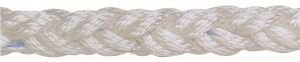 Beyaz polyester 8 kollu halat, 12mm