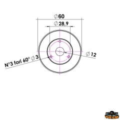 Çıpa feneri 360° 12V Beyaz