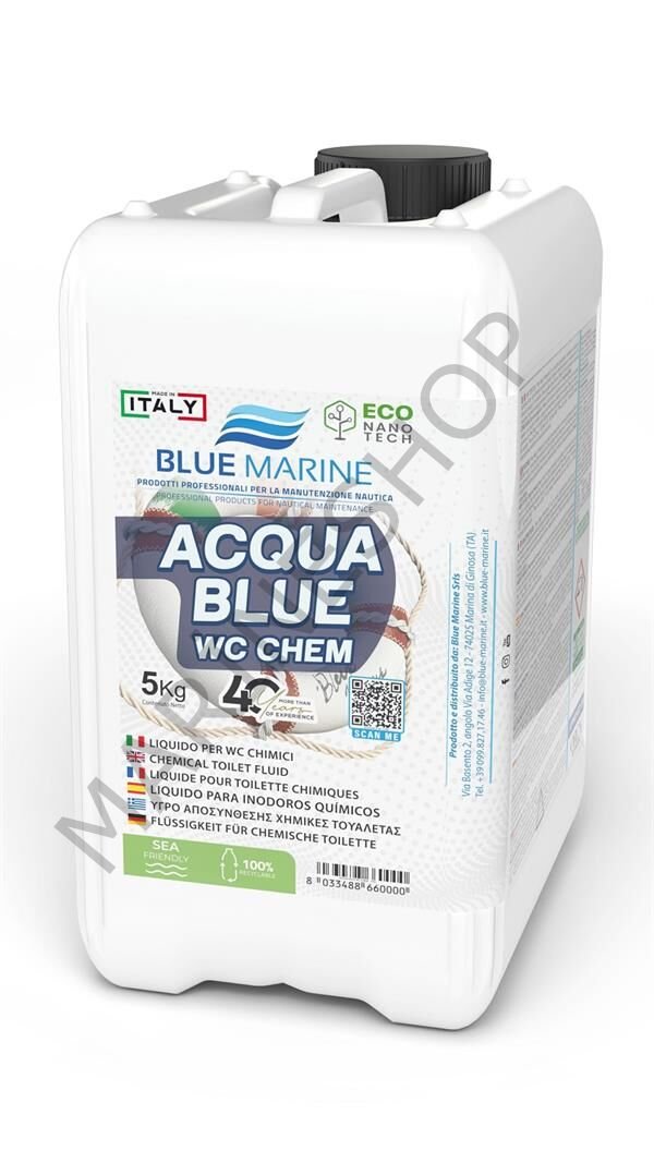 Blue Marine Aqua Blue Wc Chem Koku Giderici 5 Kg