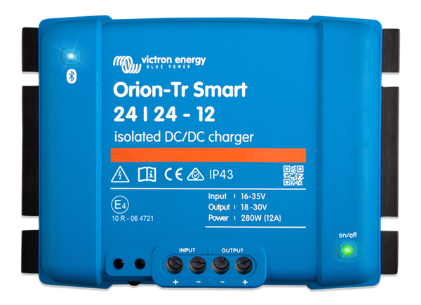 ORION-TR SMART 24/24-12A(280W) İZO.DC-DC CHRGR