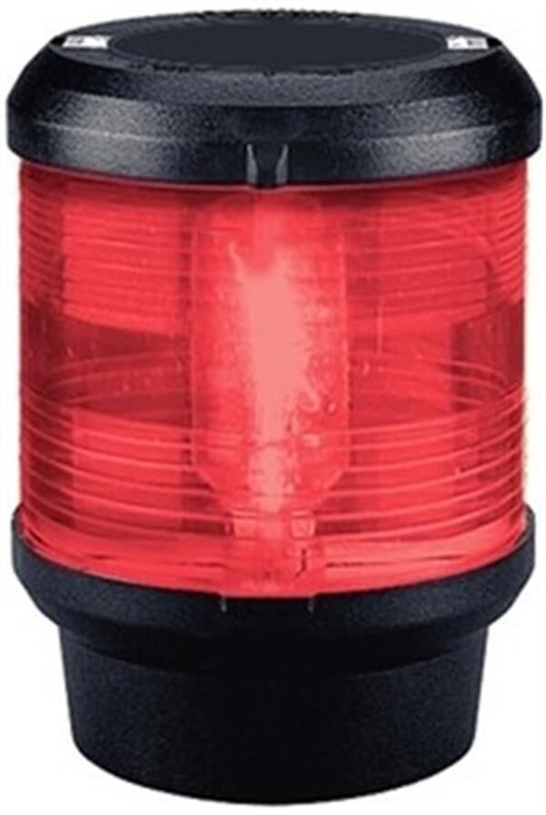 Aqua Signal 40 Serisi 360 Kırmızı Seyir Feneri Siyah 24V